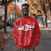 World Football 2026 Tunisia Custom Sweatshirt Traditional Islamic Motif - Wonder Print Shop