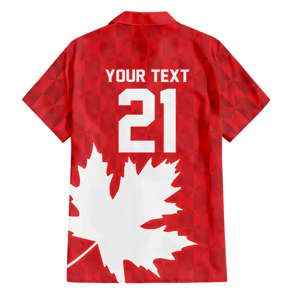 World Football 2026 Canada Custom Hawaiian Shirt Canucks Maple Leaf Pattern - Wonder Print Shop