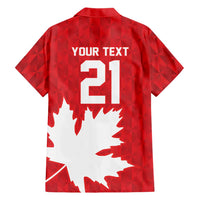 World Football 2026 Canada Custom Hawaiian Shirt Canucks Maple Leaf Pattern - Wonder Print Shop