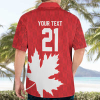 World Football 2026 Canada Custom Hawaiian Shirt Canucks Maple Leaf Pattern - Wonder Print Shop
