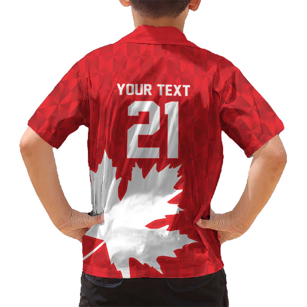 World Football 2026 Canada Custom Hawaiian Shirt Canucks Maple Leaf Pattern - Wonder Print Shop