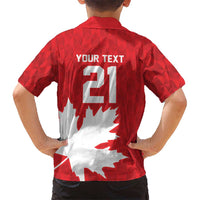 World Football 2026 Canada Custom Hawaiian Shirt Canucks Maple Leaf Pattern - Wonder Print Shop