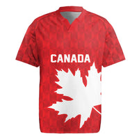World Football 2026 Canada Custom Rugby Jersey Canucks Maple Leaf Pattern - Wonder Print Shop