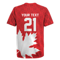 World Football 2026 Canada Custom Rugby Jersey Canucks Maple Leaf Pattern - Wonder Print Shop