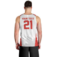 World Football 2026 Canada Custom Men Tank Top Maple Leaf Seamless Pattern - Wonder Print Shop