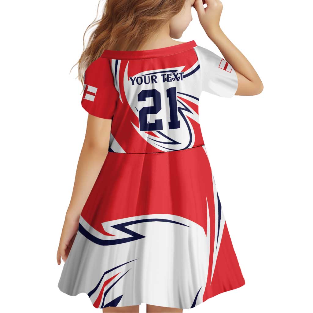 England Lion Mascot Cricket Custom Family Matching Off Shoulder Short Dress and Hawaiian Shirt Unique Pattern