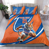 Indian Bengal Tiger Cricket Custom Bedding Set Unique Pattern