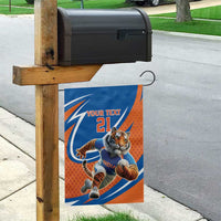 Indian Bengal Tiger Cricket Custom Garden Flag Unique Pattern