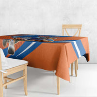 Indian Bengal Tiger Cricket Custom Tablecloth Unique Pattern