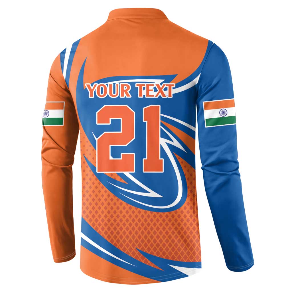 Indian Nilgiri Langur Cricket Custom Button Sweatshirt Unique Pattern