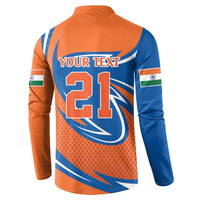 Indian Nilgiri Langur Cricket Custom Button Sweatshirt Unique Pattern