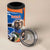Indian Nilgiri Langur Cricket Custom 4 in 1 Can Cooler Tumbler Unique Pattern