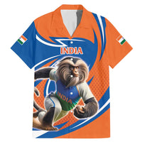 Indian Nilgiri Langur Cricket Custom Family Matching Mermaid Dress and Hawaiian Shirt Unique Pattern