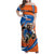 Indian Nilgiri Langur Cricket Custom Family Matching Off Shoulder Maxi Dress and Hawaiian Shirt Unique Pattern
