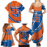 Indian Nilgiri Langur Cricket Custom Family Matching Summer Maxi Dress and Hawaiian Shirt Unique Pattern