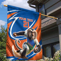 Indian Nilgiri Langur Cricket Custom Garden Flag Unique Pattern