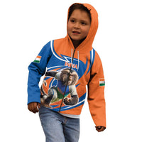 Indian Nilgiri Langur Cricket Custom Kid Hoodie Unique Pattern