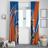 Indian Nilgiri Langur Cricket Custom Window Curtain Unique Pattern