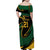 South African Secretary Bird Cricket Custom Family Matching Off Shoulder Maxi Dress and Hawaiian Shirt Unique Pattern