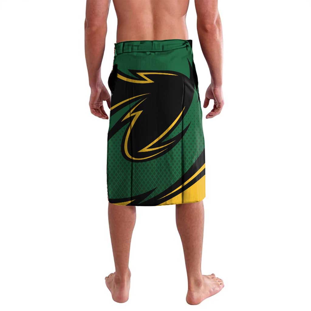 South African Secretary Bird Cricket Custom Lavalava Unique Pattern