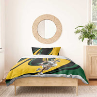 South African Springbok Cricket Custom Bedding Set Unique Pattern