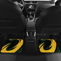 South African Springbok Cricket Custom Car Mats Unique Pattern