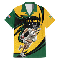 South African Springbok Cricket Custom Family Matching Mermaid Dress and Hawaiian Shirt Unique Pattern