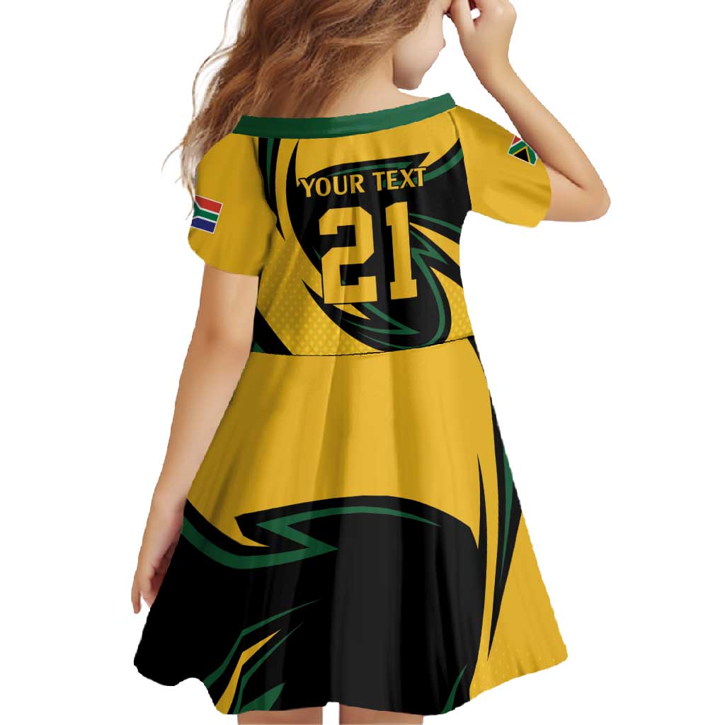 South African Springbok Cricket Custom Family Matching Off Shoulder Maxi Dress and Hawaiian Shirt Unique Pattern