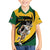 South African Springbok Cricket Custom Family Matching Off Shoulder Maxi Dress and Hawaiian Shirt Unique Pattern
