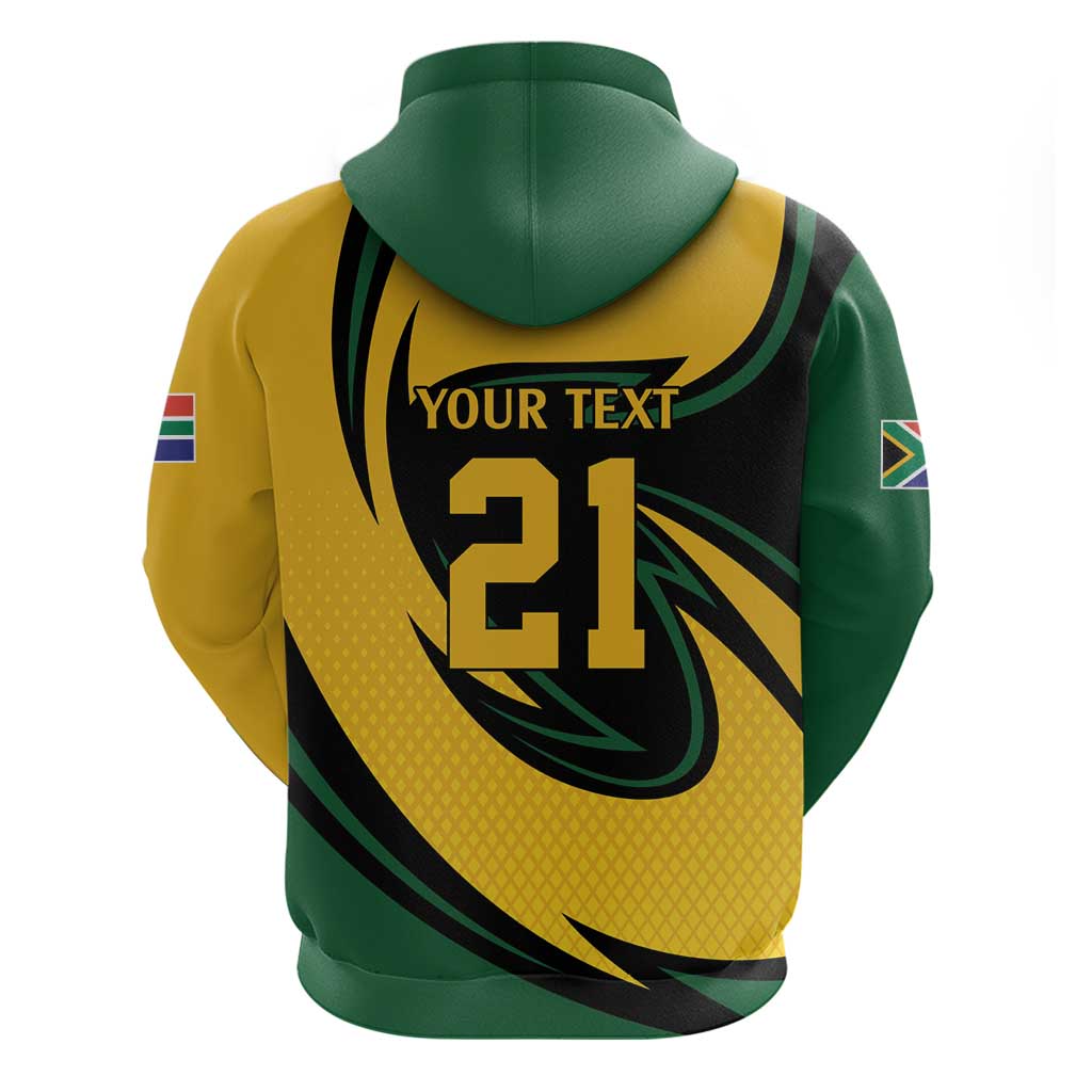 South African Springbok Cricket Custom Hoodie Unique Pattern