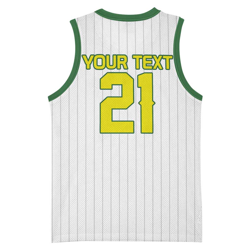 Custom Dripping Baseball Australia Basketball Jersey