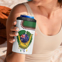 Custom Dripping Baseball Australia 4 in 1 Can Cooler Tumbler