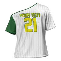 Custom Dripping Baseball Australia Cross Shoulder Shirt