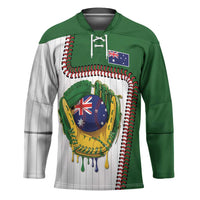 Custom Dripping Baseball Australia Hockey Jersey