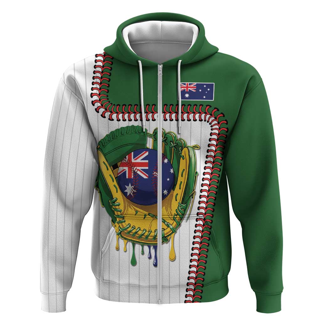 Custom Dripping Baseball Australia Hoodie