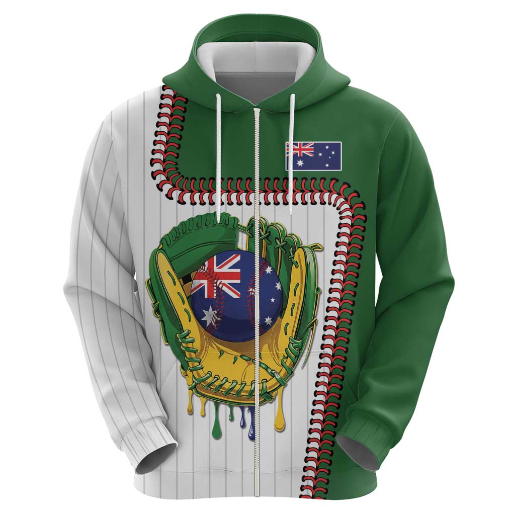 Custom Dripping Baseball Australia Hoodie