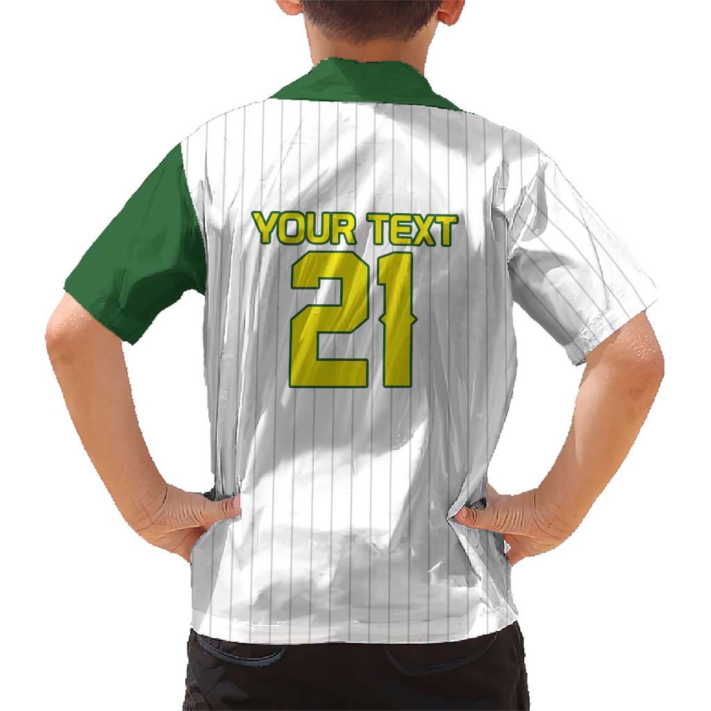 Custom Dripping Baseball Australia Kid Hawaiian Shirt