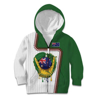 Custom Dripping Baseball Australia Kid Hoodie