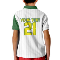 Custom Dripping Baseball Australia Kid Polo Shirt