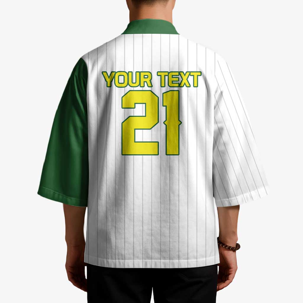 Custom Dripping Baseball Australia Kimono