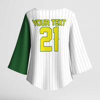 Custom Dripping Baseball Australia Kimono Sleeve Blouse