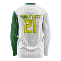 Custom Dripping Baseball Australia Long Sleeve Shirt