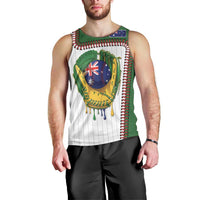 Custom Dripping Baseball Australia Men Tank Top