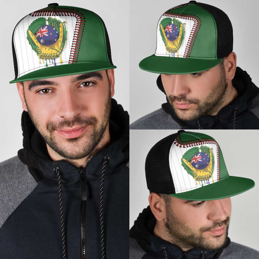 Dripping Baseball Australia Mesh Trucker Cap
