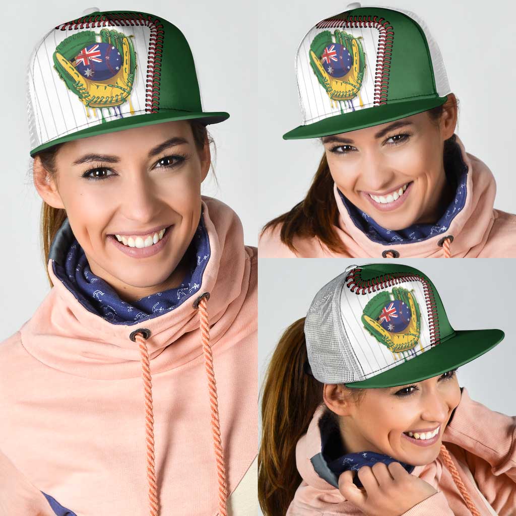 Dripping Baseball Australia Mesh Trucker Cap
