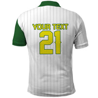 Custom Dripping Baseball Australia Polo Shirt