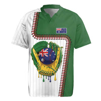 Custom Dripping Baseball Australia Rugby Jersey