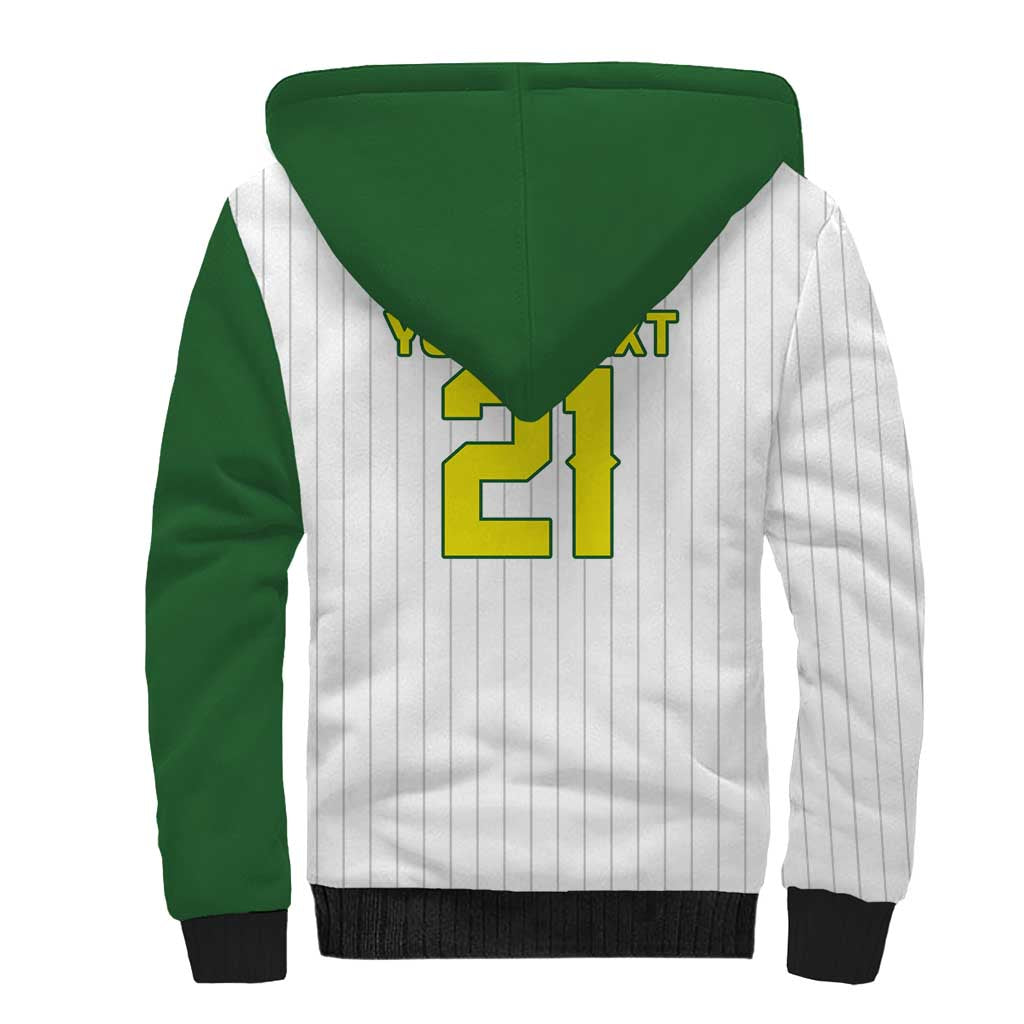 Custom Dripping Baseball Australia Sherpa Hoodie