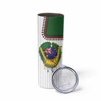 Custom Dripping Baseball Australia Skinny Tumbler