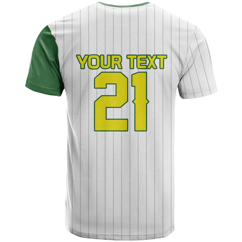 Custom Dripping Baseball Australia T Shirt